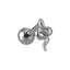 BRTH38 STAINLESS STEEL EXTERNAL THREAD HELIX WITH SNAKE DESIGN