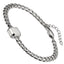 BSS1037 STAINLESS STEEL BRACELET WITH MOSAIC DESIGN