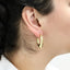 ESS778 Stainless Steel Hollow Earring