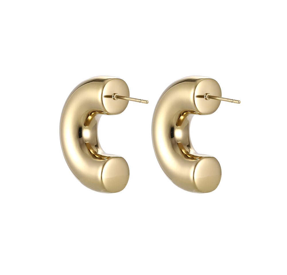 ESS779 Stainless Steel Hollow Earring AAB CO..