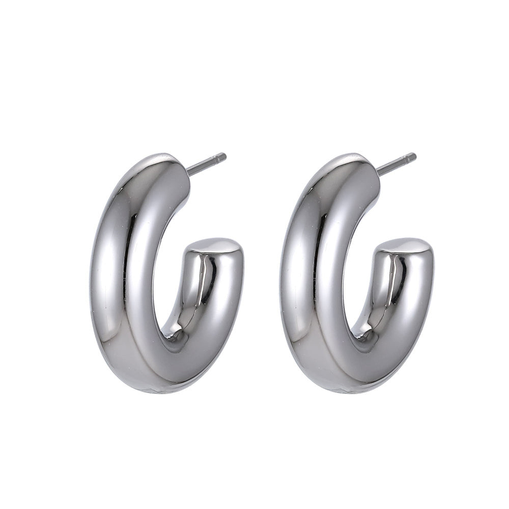 ESS780 Stainless Steel Hollow Earring AAB CO..