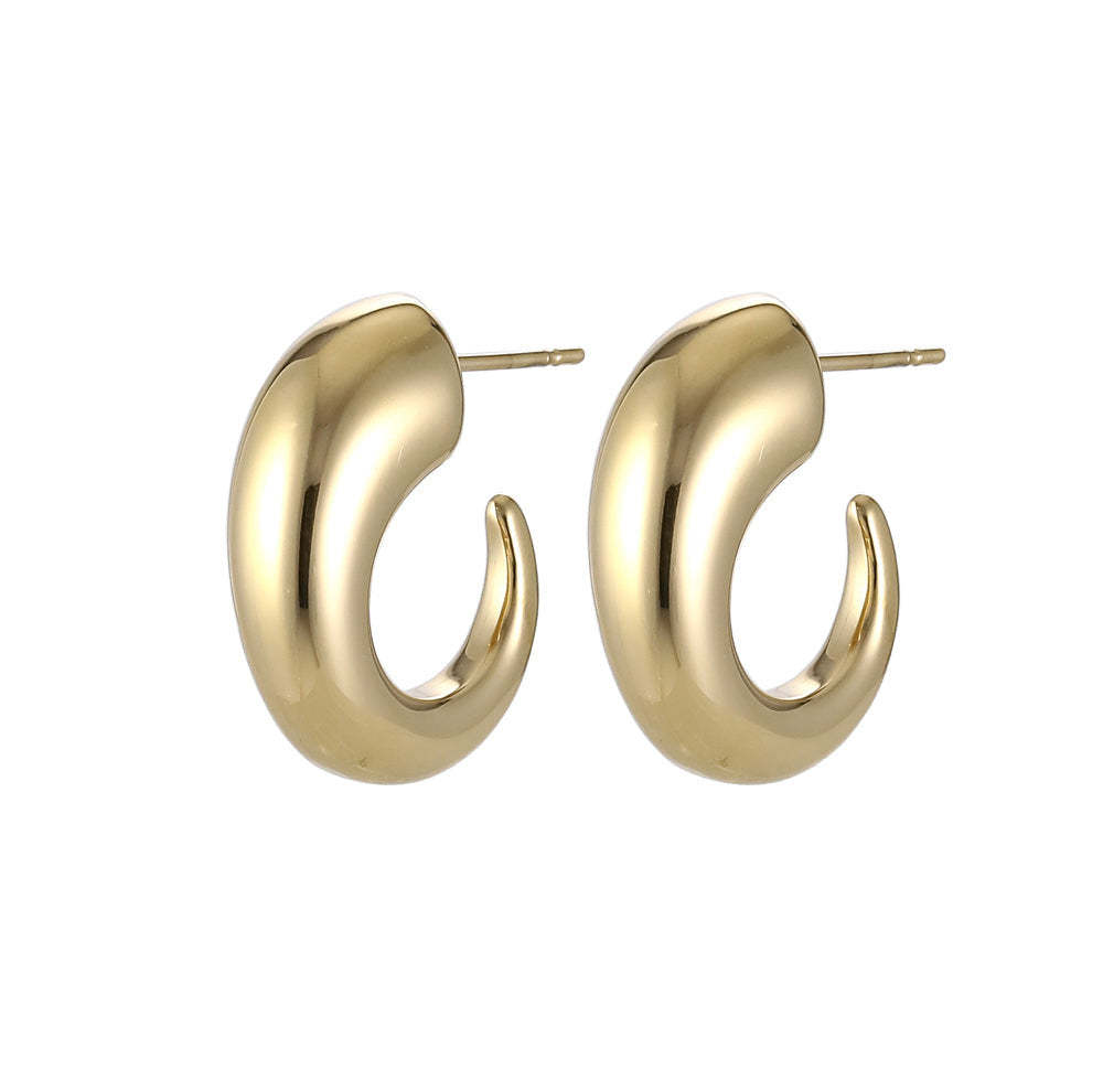 ESS782 Stainless Steel Hollow Earring AAB CO..