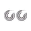 ESS783 Stainless Steel Hollow Earring AAB CO..