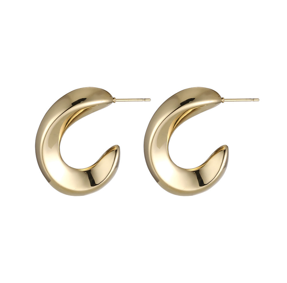 ESS786 Stainless Steel Hollow Earring AAB CO..