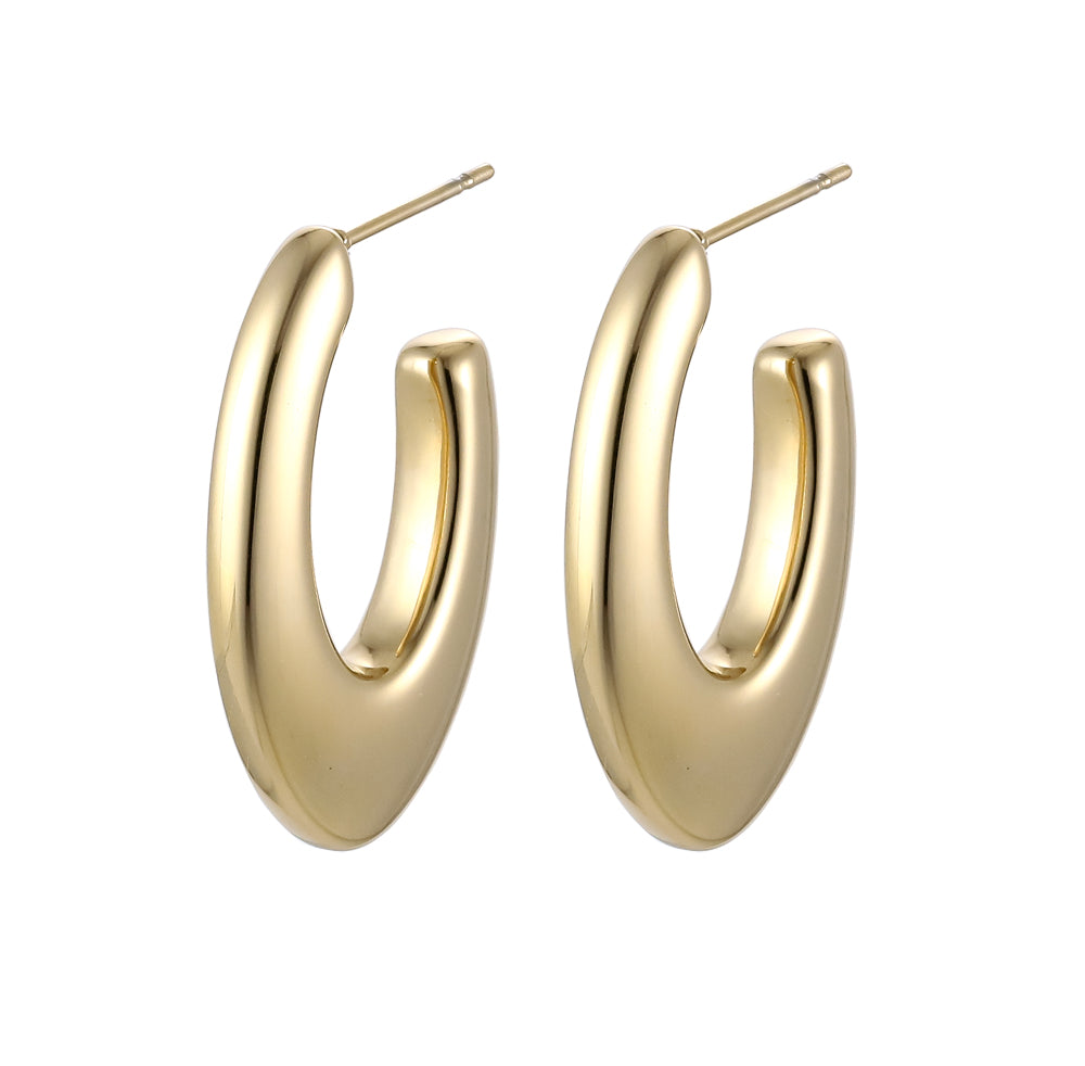 ESS778 Stainless Steel Hollow Earring