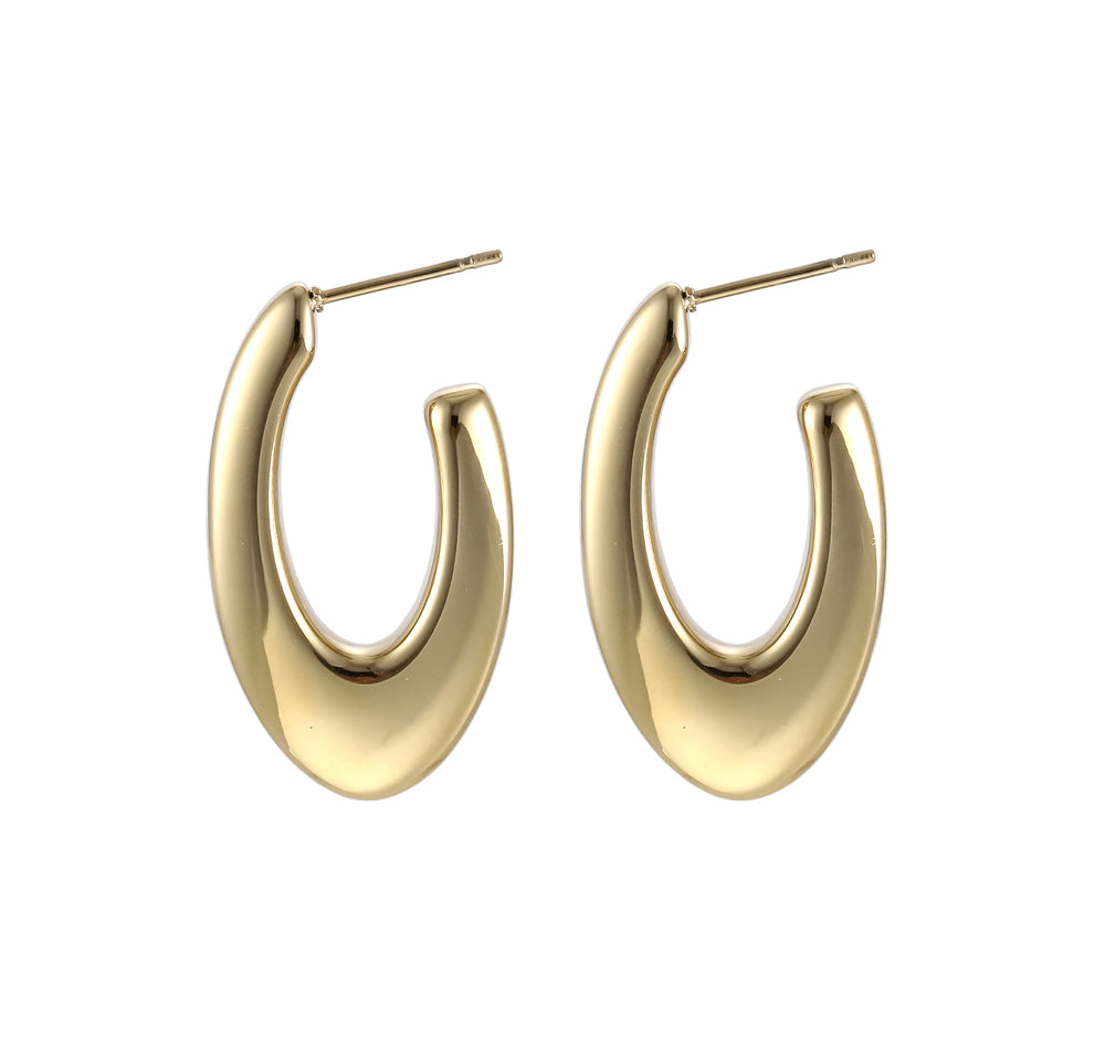 ESS778 Stainless Steel Hollow Earring