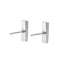 ESS805 STAINLESS STEEL EARRING STUD WITH FOIL STONE