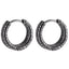 ESS819 STAINLESS STEEL HOOP EARRING