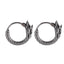 ESS823 STAINLESS STEEL EARRING WITH DRAGON DESIGN