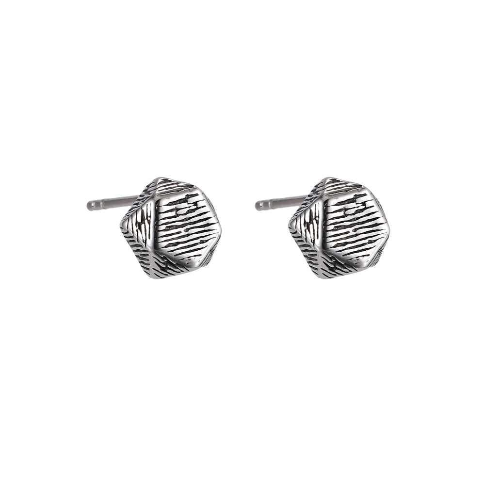 ESS843 STAINLESS STEEL STAR SHAPE EAR STUD