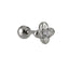 JRTH80 STAINLESS STEEL EXTERNAL THREAD HELIX WITH FLOWER DESIGN