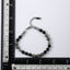 MBSS183 STAINLESS STEEL&HEMATITE BRACELET WITH NATURAL STONE&LAVA