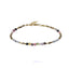 MBSS184 STAINLESS STEEL & HEMATITE BEADS BRACELET WITH NATURAL STONE