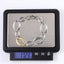 MBSS211 STAINLESS STEEL TWO TONE OVAL CHAIN LINK BRACELET