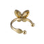 EAR CUFF WITH BUTTERFLY DESIGN