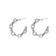 MESS54 STANILESS STEEL CHAIN LINK EARRING