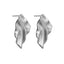 MESS56 STAINLESS STEEL ORGANIC SHAPED EARRING