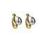 MESS66 STAINLESS STEEL WATERDROP STUD EARRING