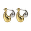 MESS66 STAINLESS STEEL WATERDROP STUD EARRING