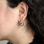 MESS66 STAINLESS STEEL WATERDROP STUD EARRING