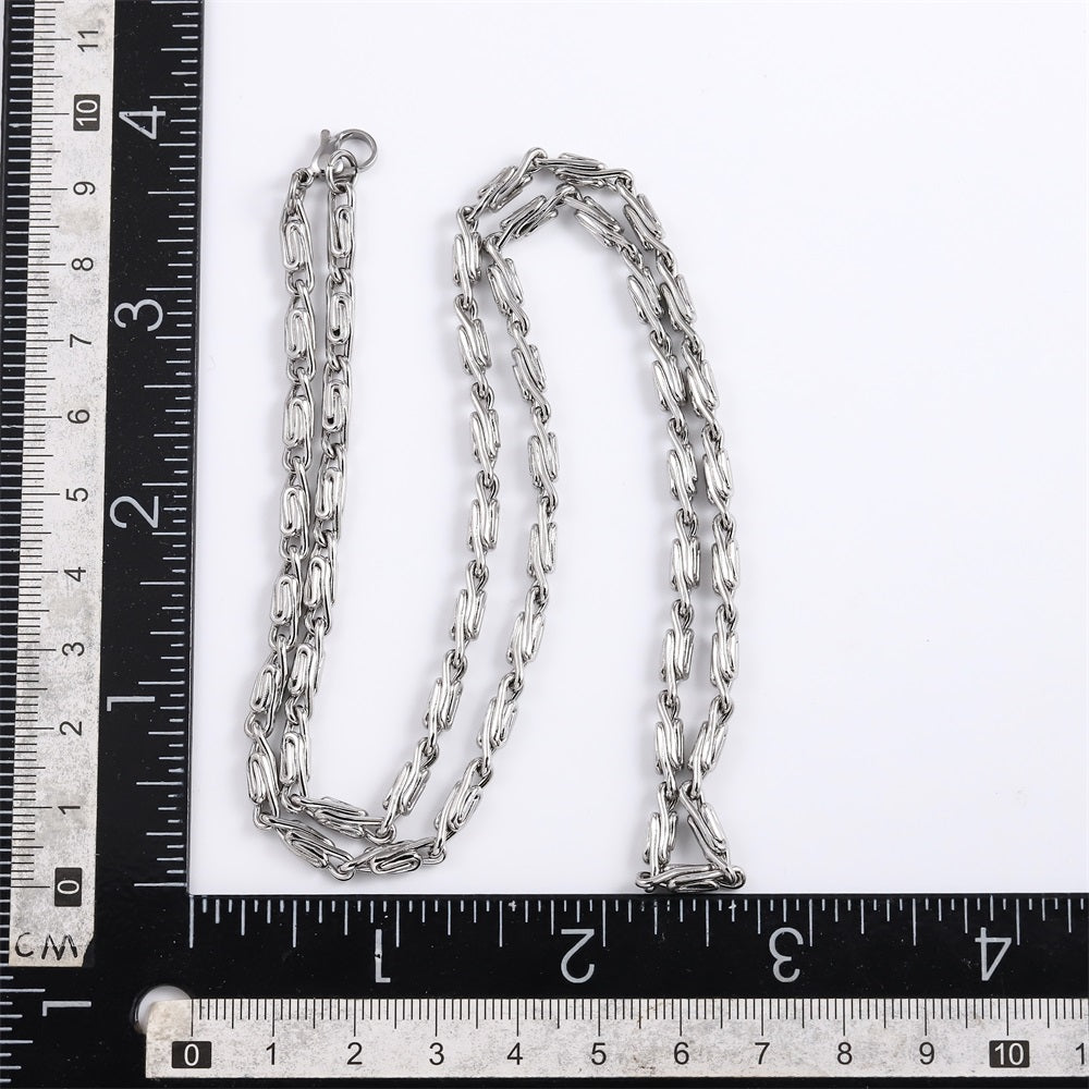 MNSS47 STAINLESS STEEL NECKLACE