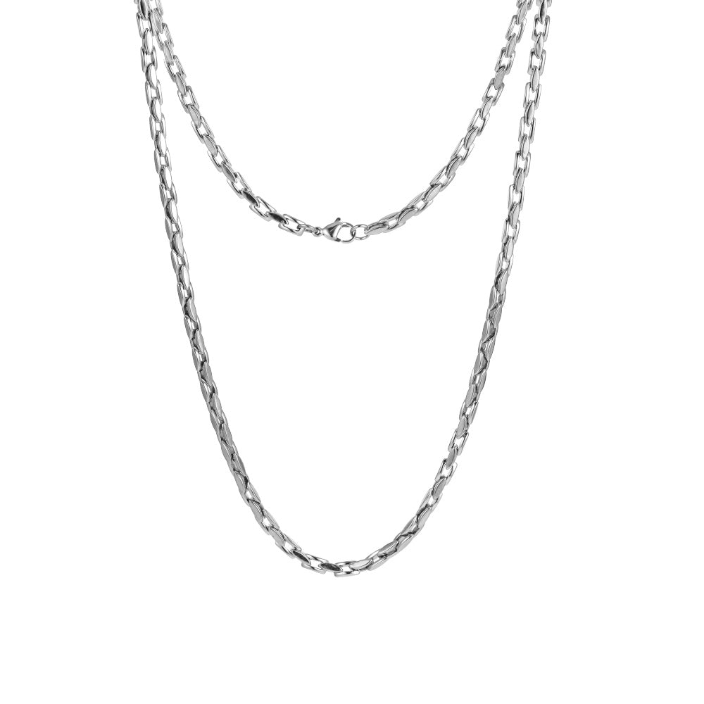 MNSS48 STAINLESS STEEL NECKLACE