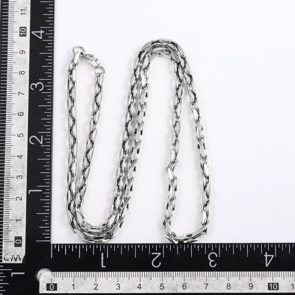 MNSS48 STAINLESS STEEL NECKLACE