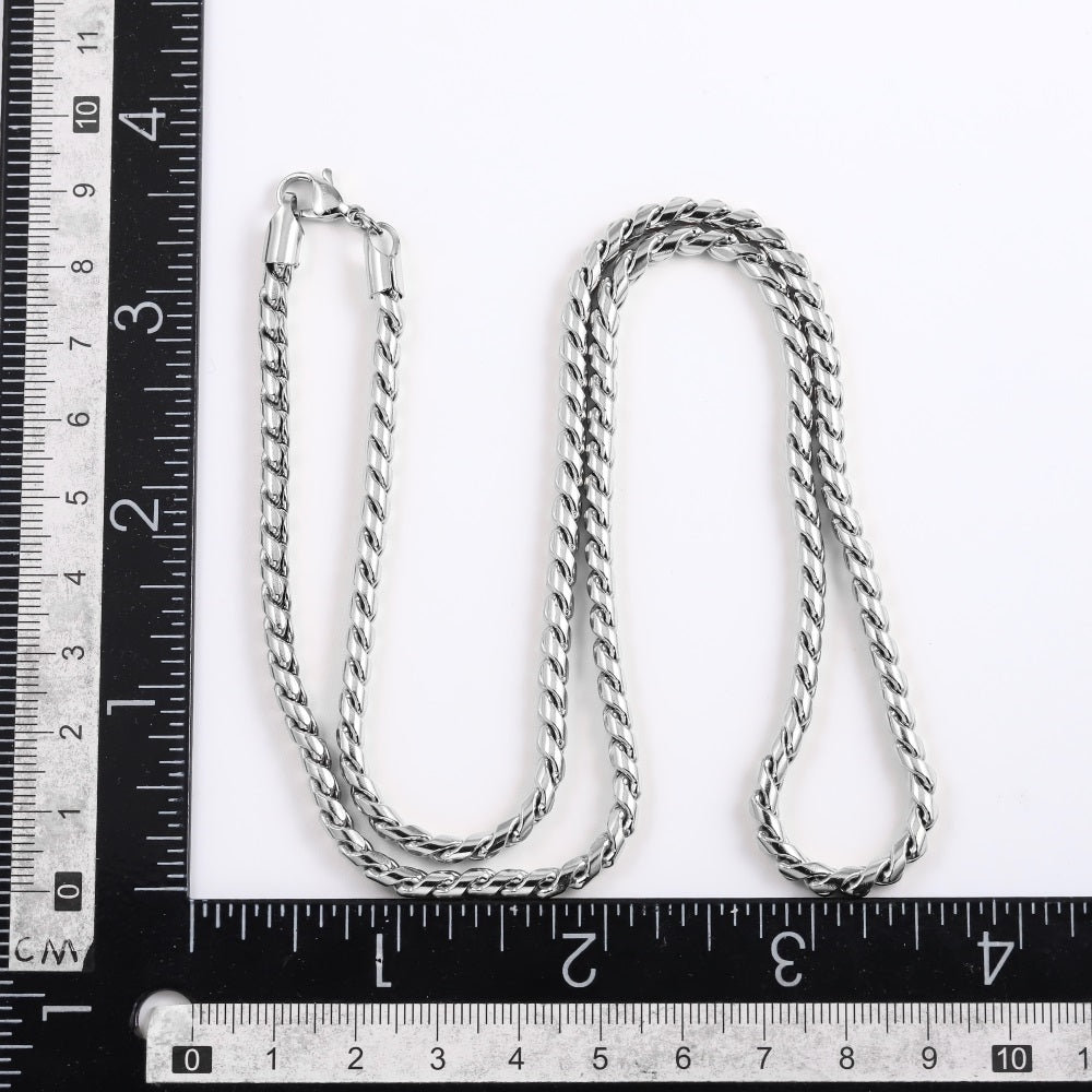 MNSS49 STAINLESS STEEL NECKLACE