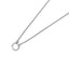 NSS703 STAINLESS STEEL  NECKLACE  WITH RING