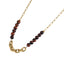 NSS940 STAINLESS STEEL NECKLACE WITH BEADS