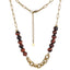NSS940 STAINLESS STEEL NECKLACE WITH BEADS