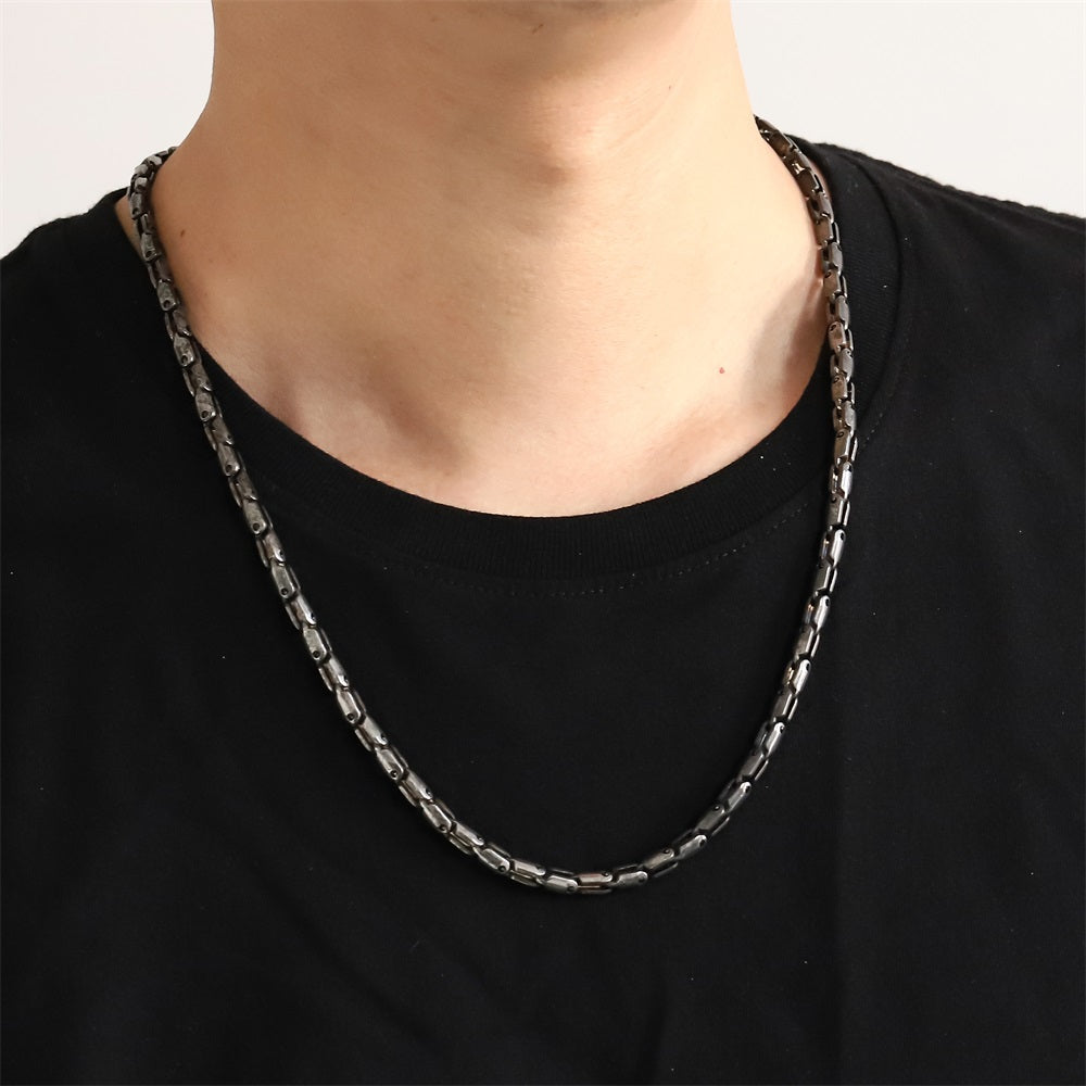 NSS977 STAINLESS STEEL NECKLACE