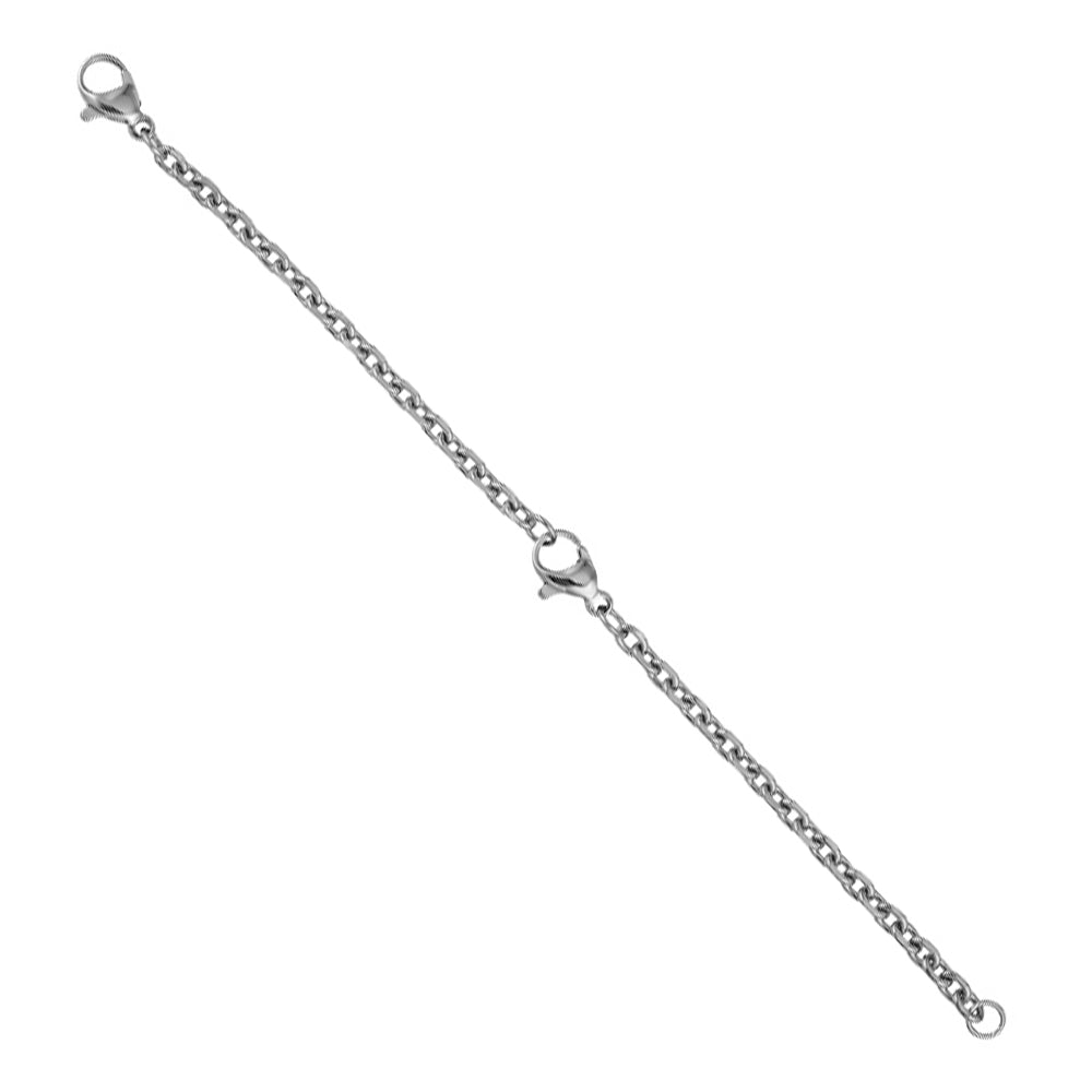 PS88 STAINLESS STEEL FACETED CABLE EXTENSION CHAIN