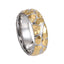 RSS1095 STAINLESS STEEL ROCK SHAPE RING