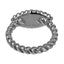 RSS1097 STAINLESS STEEL EVIL EYE RING WITH CZ