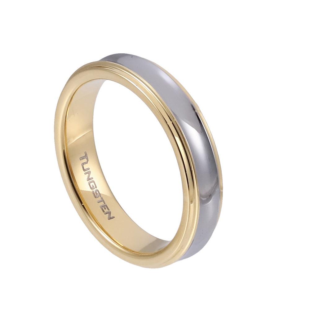 RTS82 TUNGSTEN RING WITH TWO TONE COLOR