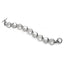 BSS138 STAINLESS STEEL BRACELET CZ AAB CO..