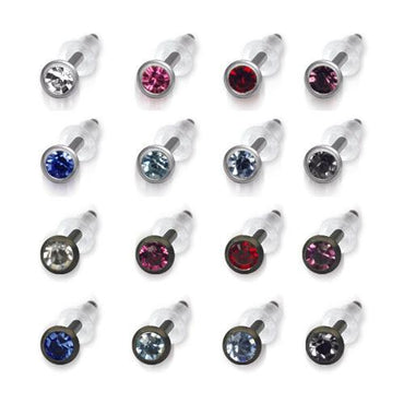 GESS62 STAINLESS STEEL EAR STUD  
(price by per Pair) AAB CO..