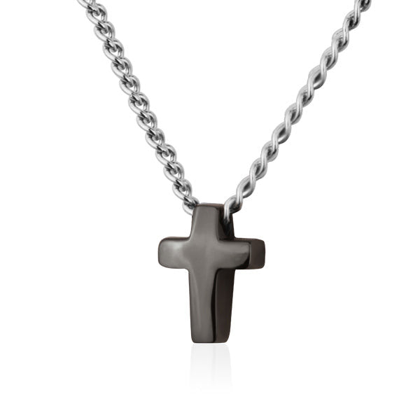 GNSS50 STAINLESS STEEL NECKLACE
(cross shape) AAB CO..