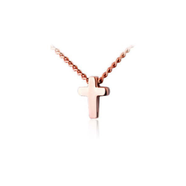 GNSS50 STAINLESS STEEL NECKLACE
(cross shape) AAB CO..