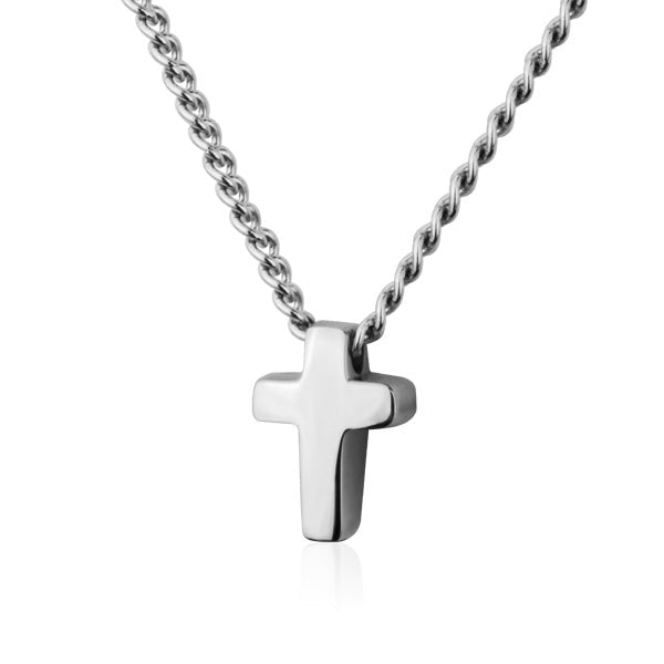 GNSS50 STAINLESS STEEL NECKLACE
(cross shape) AAB CO..