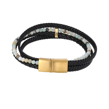 MBSS122 Faux Leather Bracelet – AAB CO.