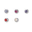 P12-4T JEWELLED  BALL - 4mm THREAD AAB CO..