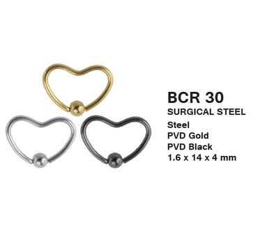 BCR30 BCR WITH HEART DESIGN AAB CO..