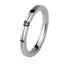 RSS611  STAINLESS STEEL RING CRYSTAL AAB CO..